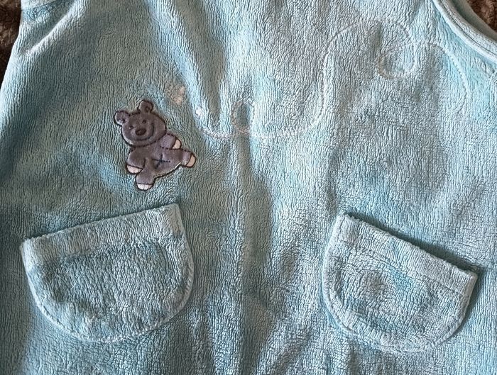 Salopette/Combinaison Sans Manches à pied Enfant - Unisexe - 6/9 Mois / Newborn Tex - photo numéro 4