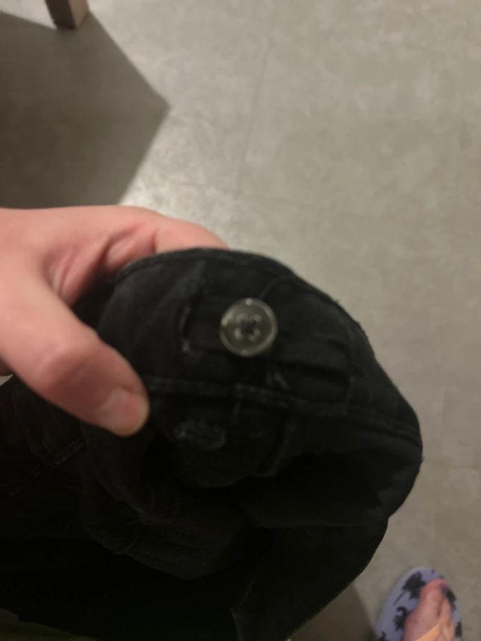Short taille haute en jeans - photo numéro 5