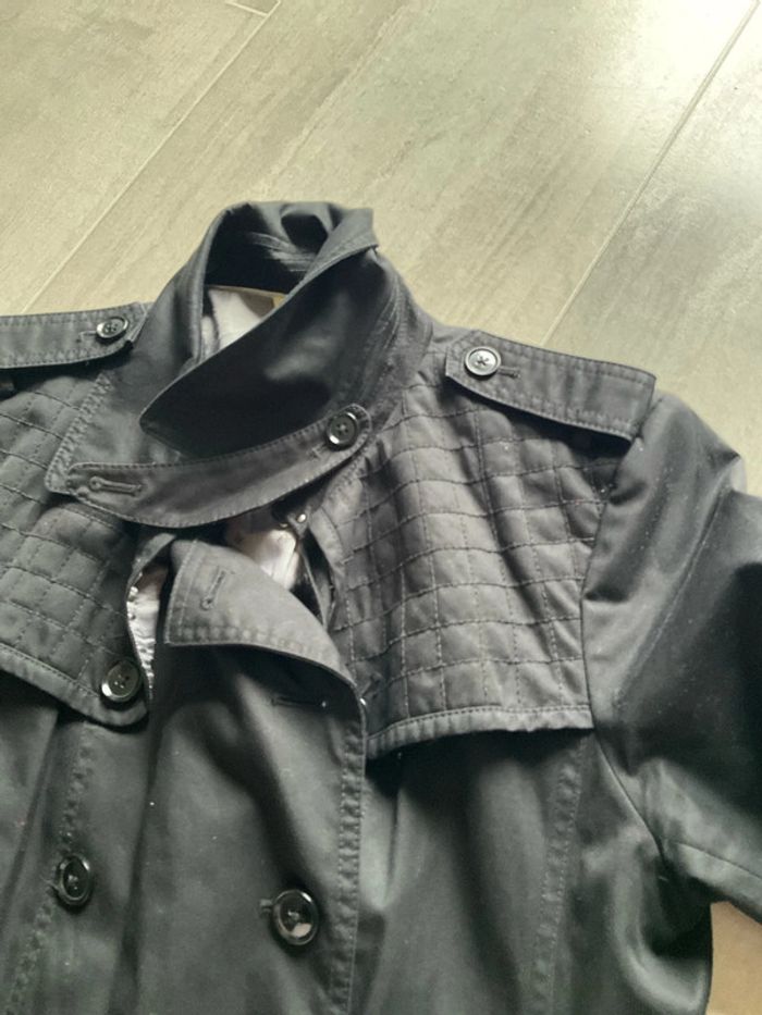 Imperméable noir cintré Banana Republic - photo numéro 8
