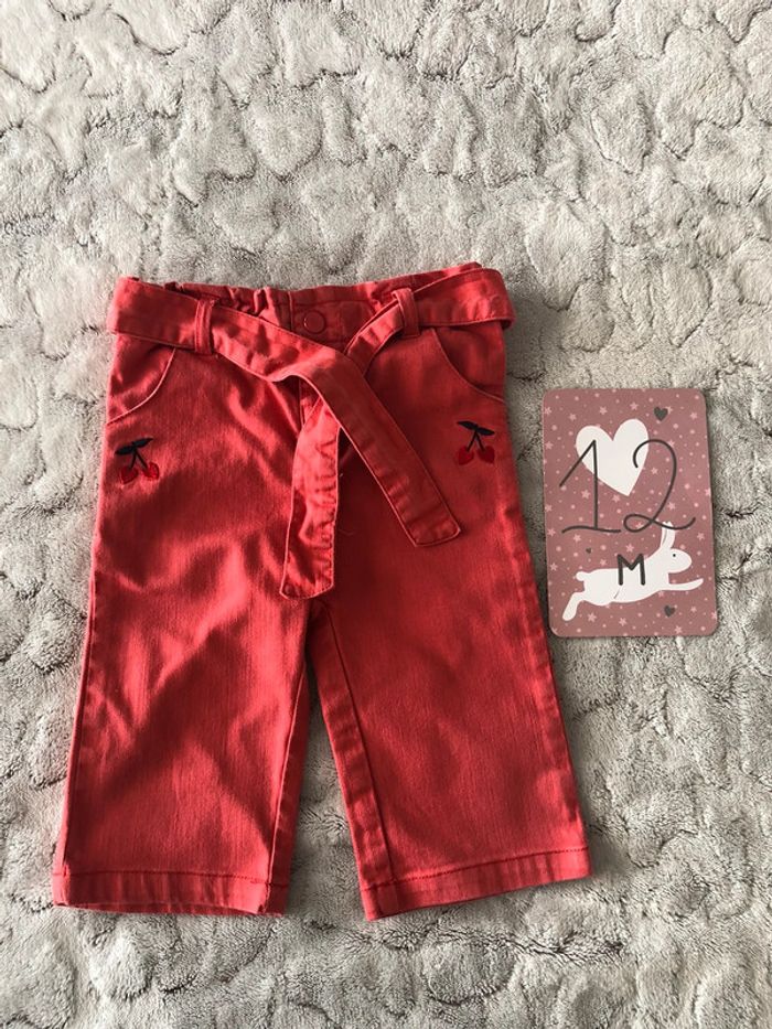 Pantalon mots d’enfants 12 mois
