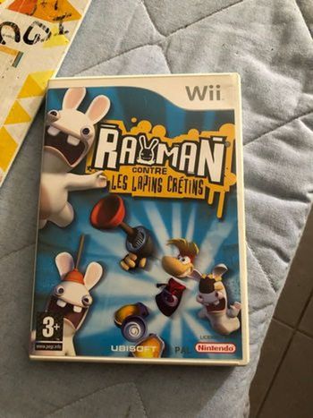 Jeu Rayman contre les lapin cretin wii