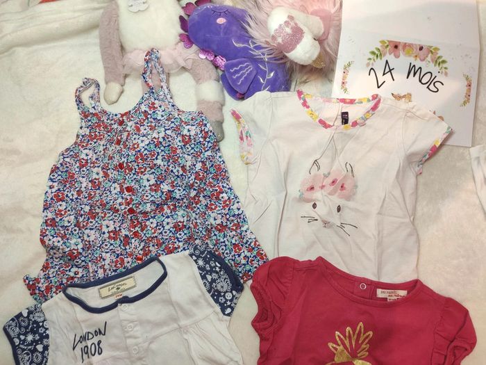 Lot t-shirts 2 ans - photo numéro 2