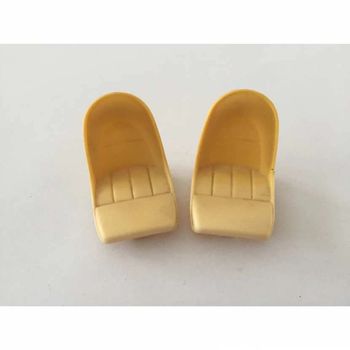 Lot x2 sièges pièce détachée miniature jaguar type E 1961 1/18 burago #A15