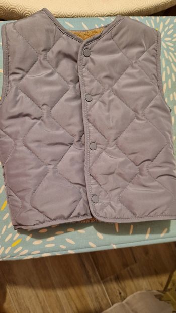 Doudoune sans manches Kiabi 3 ans