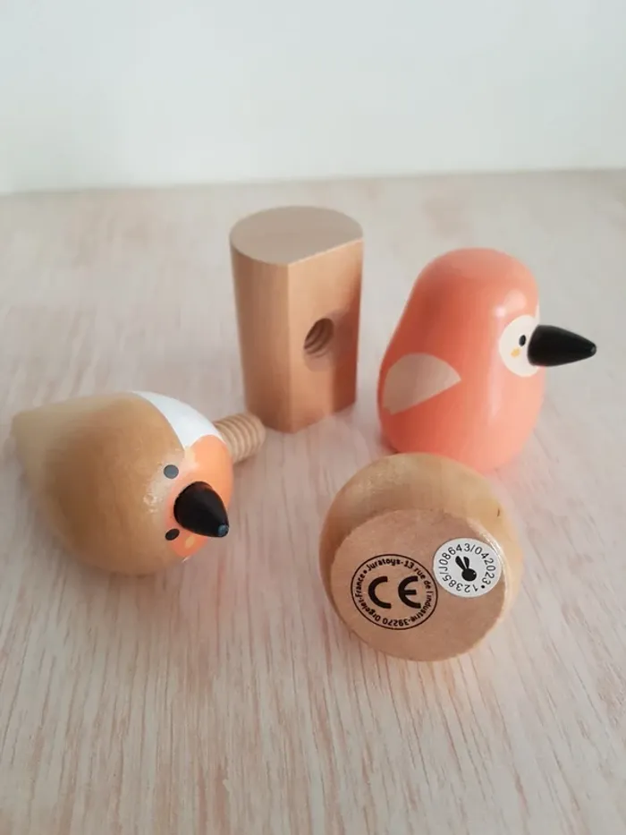 Jouets en bois, blocs sensoriels, oiseaux Janod - photo numéro 9
