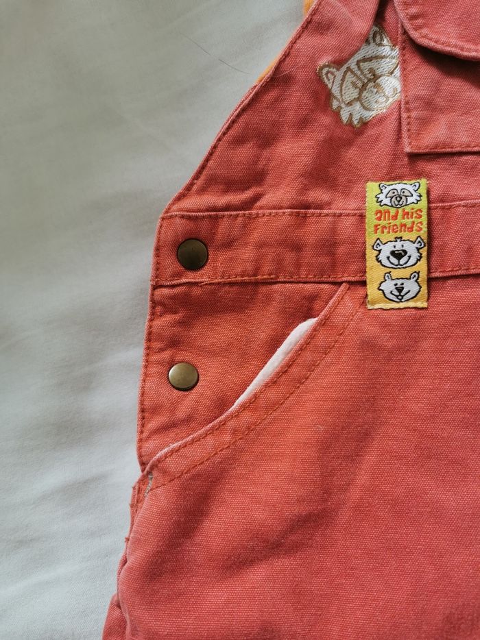 Salopette brique - photo numéro 3