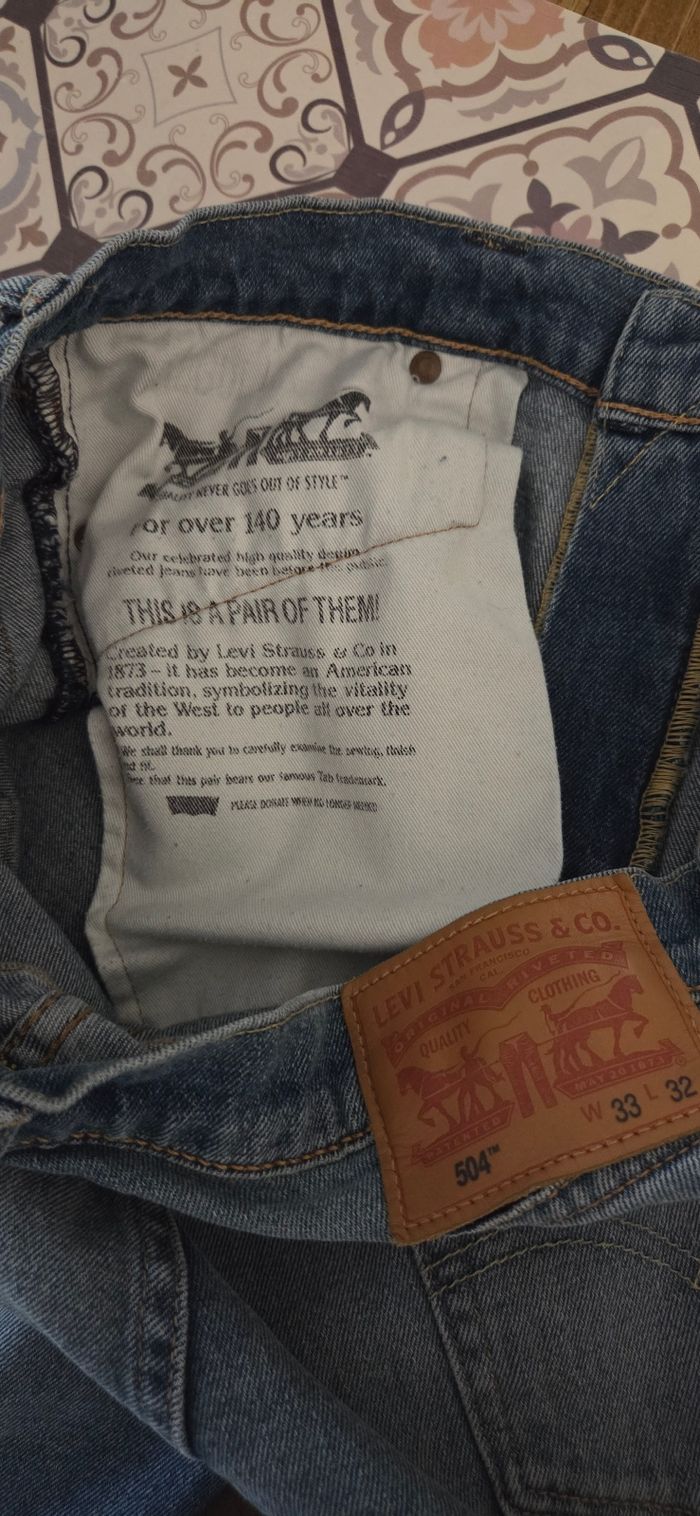 Jean Levi’s 504™ – coupe droite vintage – style boyfriend – excellent état - photo numéro 8