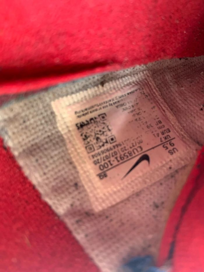 🔝 Air Force One Shadow blanche rouge et bleu taille 41 - photo numéro 9