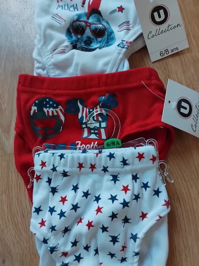 Lot culottes garçon 6/8ans neuf - photo numéro 4