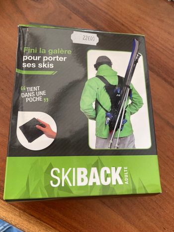 Porte ski de poche