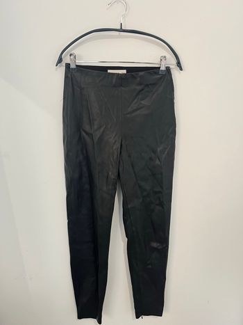 Pantalon similicuir, noir, mango