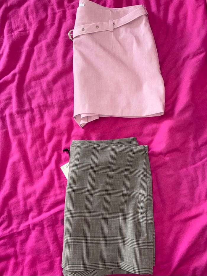 Lot 2 jupe short Bershka S - photo numéro 8