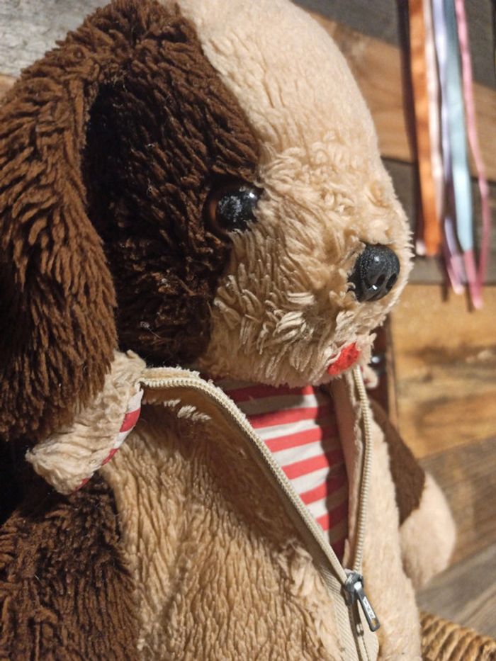 peluche chien boulgom BE vintage - photo numéro 3