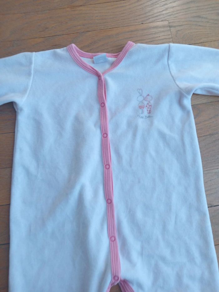 Pyjama fille velours Petit Bateau 24 mois - photo numéro 11