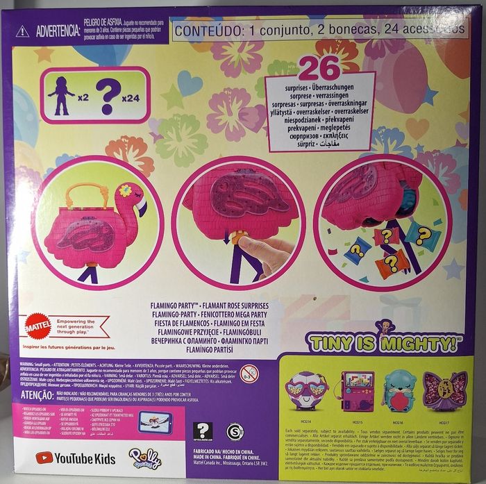 Flamant rose surprises polly pocket - photo numéro 2