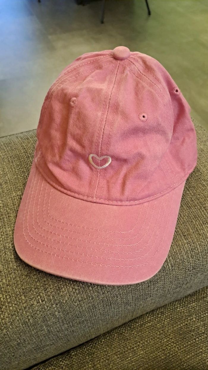 Casquette rose
