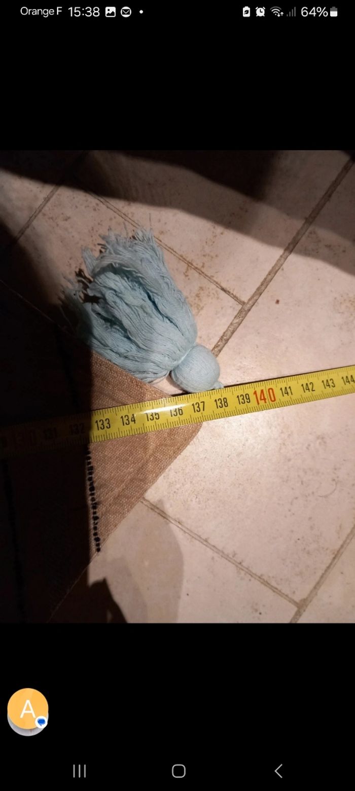 Chemin de table à rayures - photo numéro 3