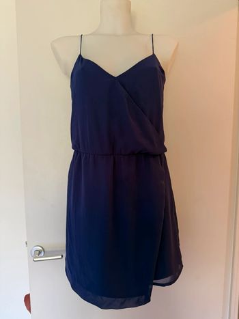 Robe courte violette Jennyfer