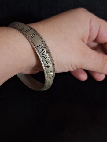 Bracelet ancien touareg artisanat Afrique saharienne