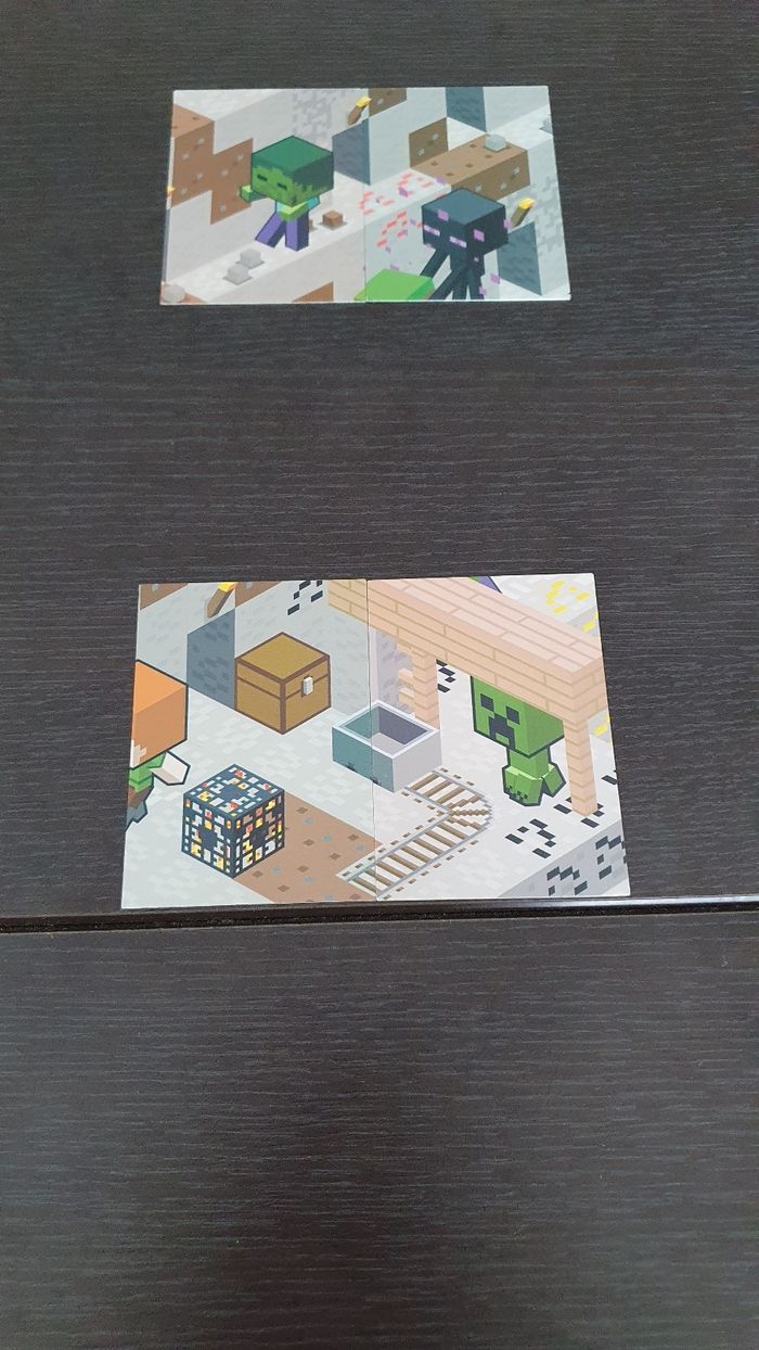 4 cartes Minecraft