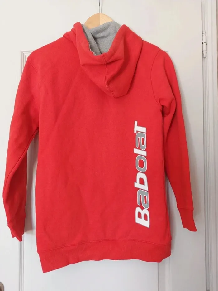 Sweat Babolat rouge - photo numéro 2
