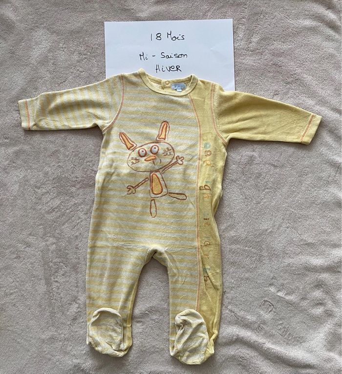 Lot 4 pyjamas chauds - 18 mois - Petit bateau & autres - TBE - photo numéro 2