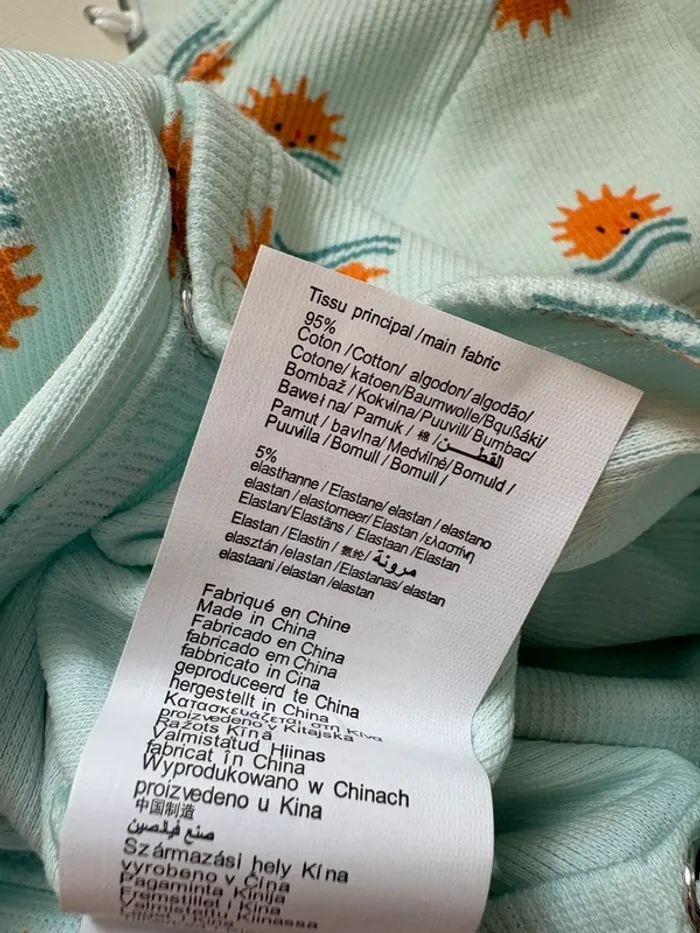 Pyjama mixte en coton - photo numéro 5