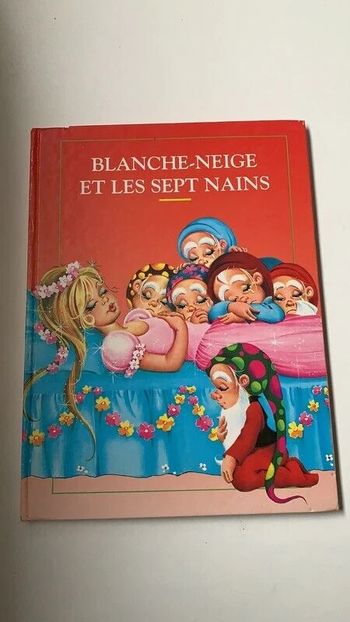 Ancien Livre Blanche Neige et les Septs Nains Série 3 PLM