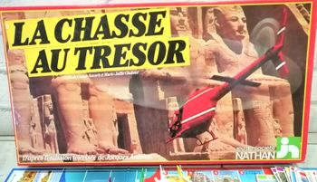 Jeu vintage la chasse au trésor 