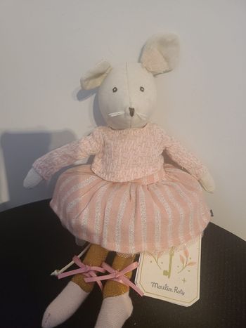 Poupée souris Anna La petite école de danse moulin roty