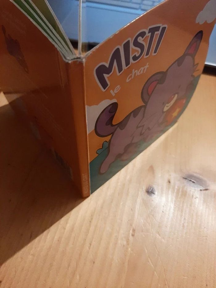 Livre bébé misti le chat offert - photo numéro 2