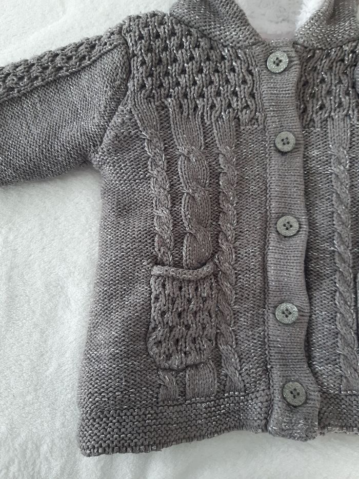 Manteau bébé fille 6 mois Baby Gémo - photo numéro 3