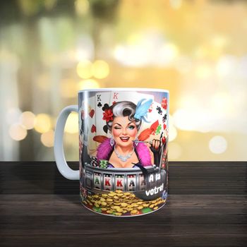 Mug passionnée casino, jeux