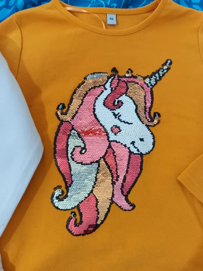 T shirt manches longues 4 ans - photo numéro 3