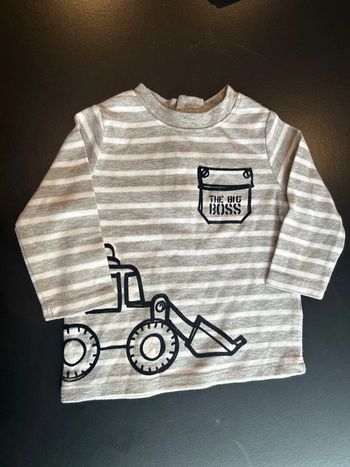 Teeshirt manche longue rayé
