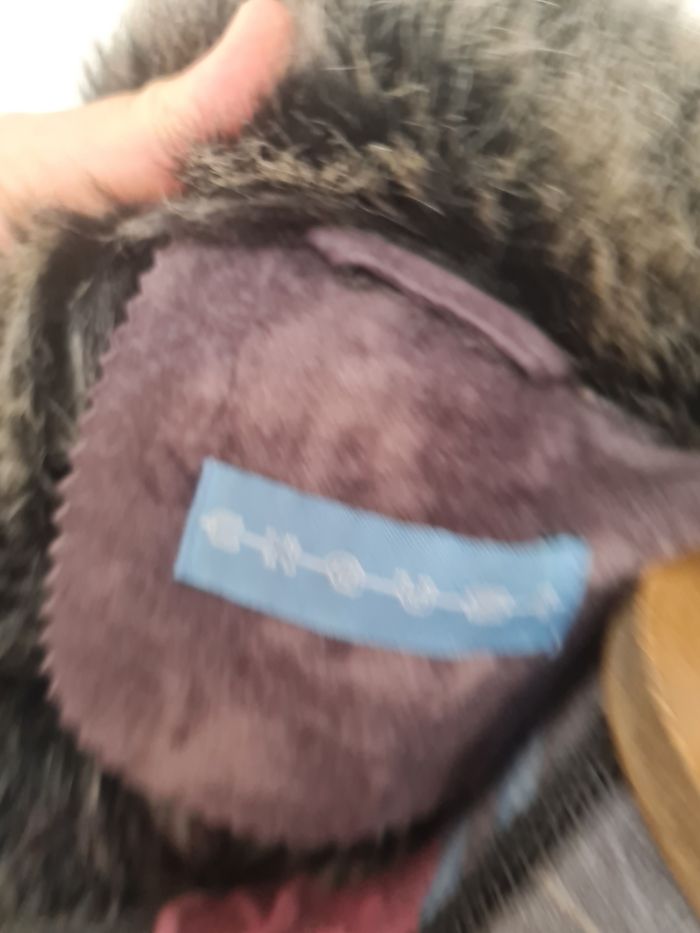 Superbe veste en peau retournée cnous - photo numéro 7