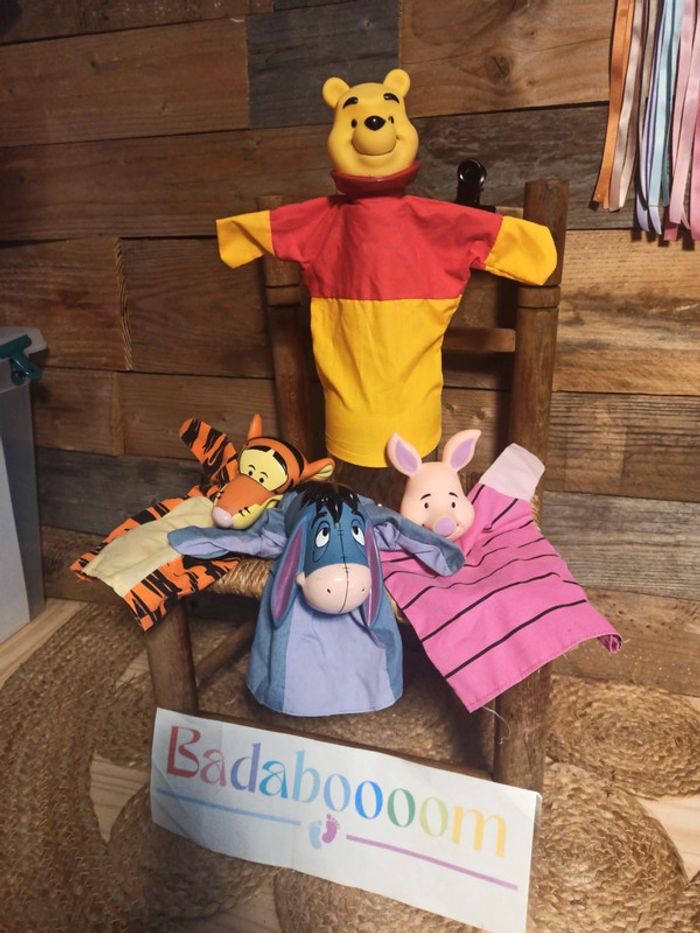 Marionnette Disney Winnie l'ourson tbe - photo numéro 2