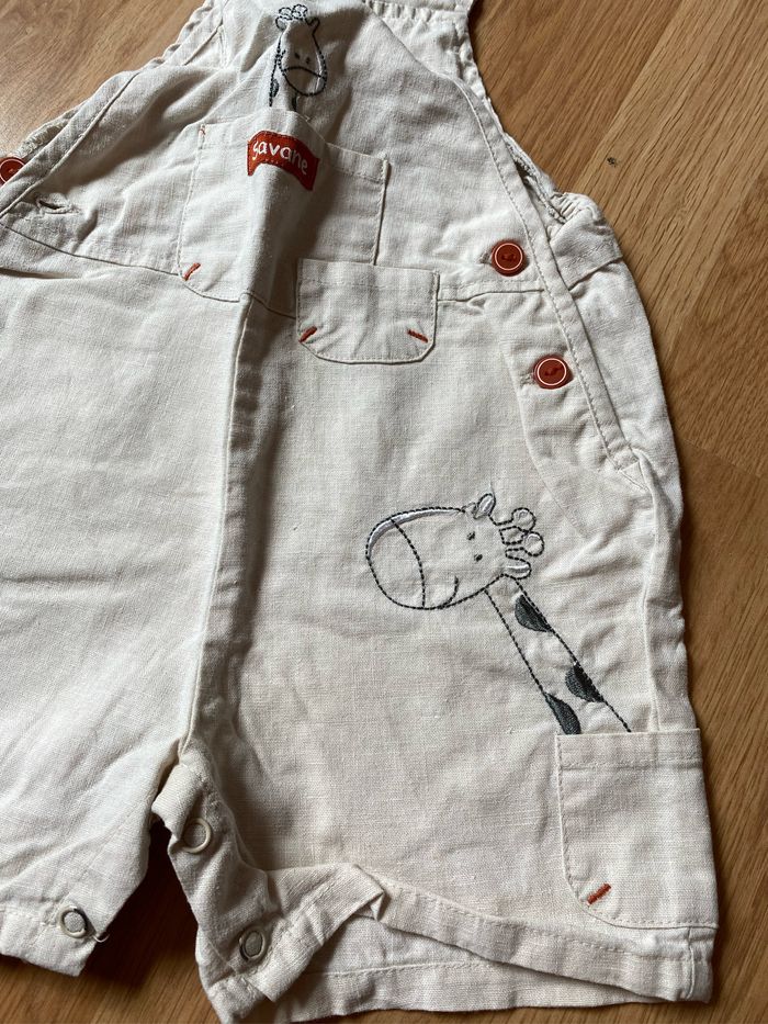 Salopette short 12 mois - photo numéro 2