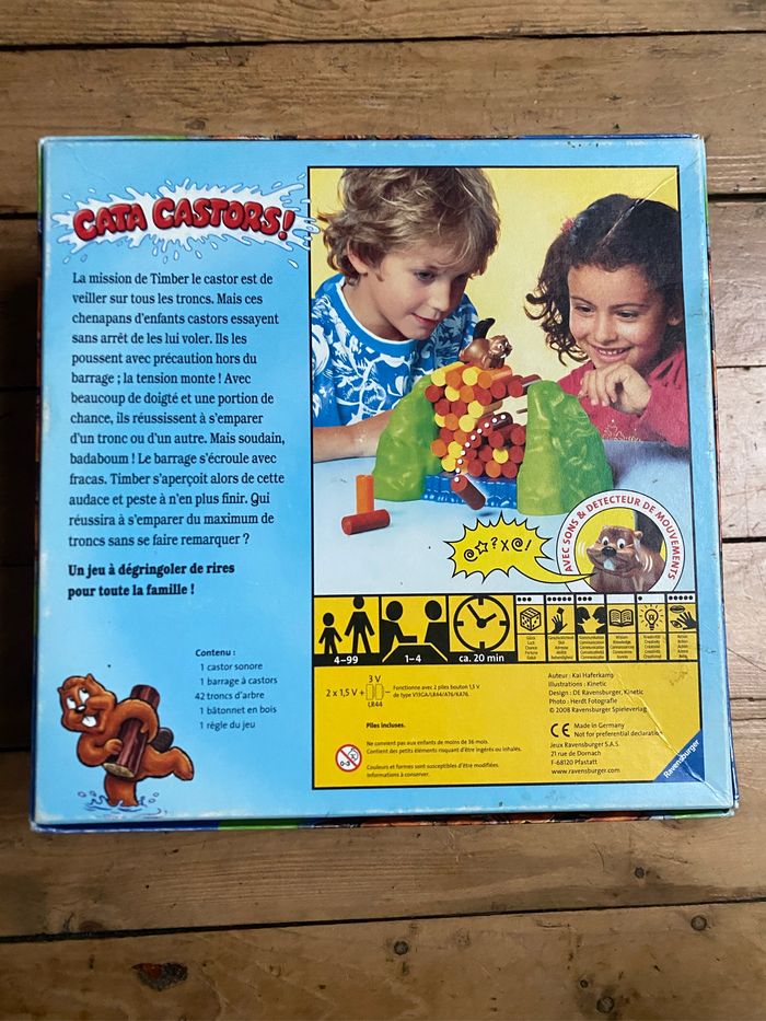 Jeu cata castors dès 4 ans Ravensburger - photo numéro 2