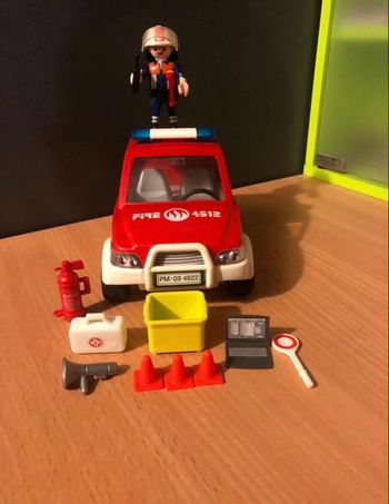 Camion de pompiers Playmobil n°4822