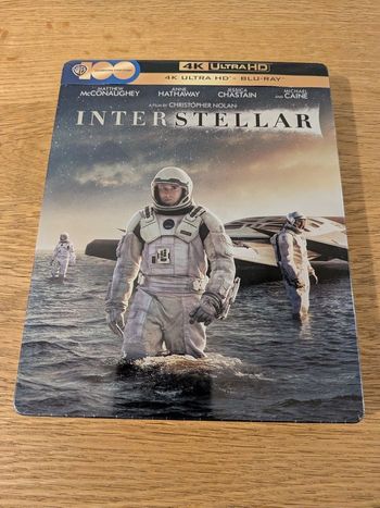 Interstellar 4k steelbook FR neuf sous blister