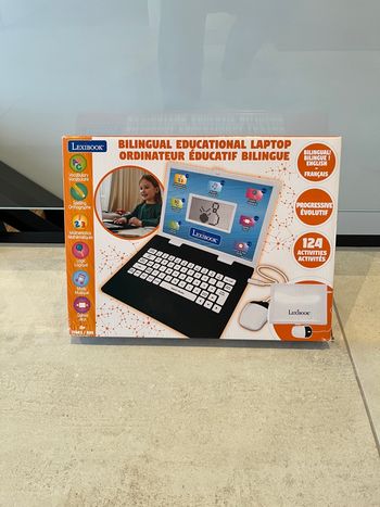 Ordinateur bilingue éducatif lexibook 