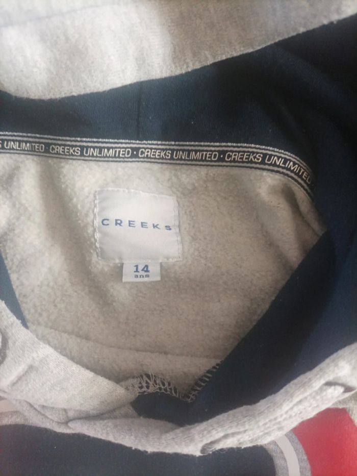 Pull capuche Creeks 14 ans - photo numéro 4