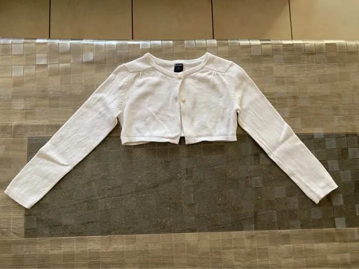 Gilet blanc Kiabi 4 ans