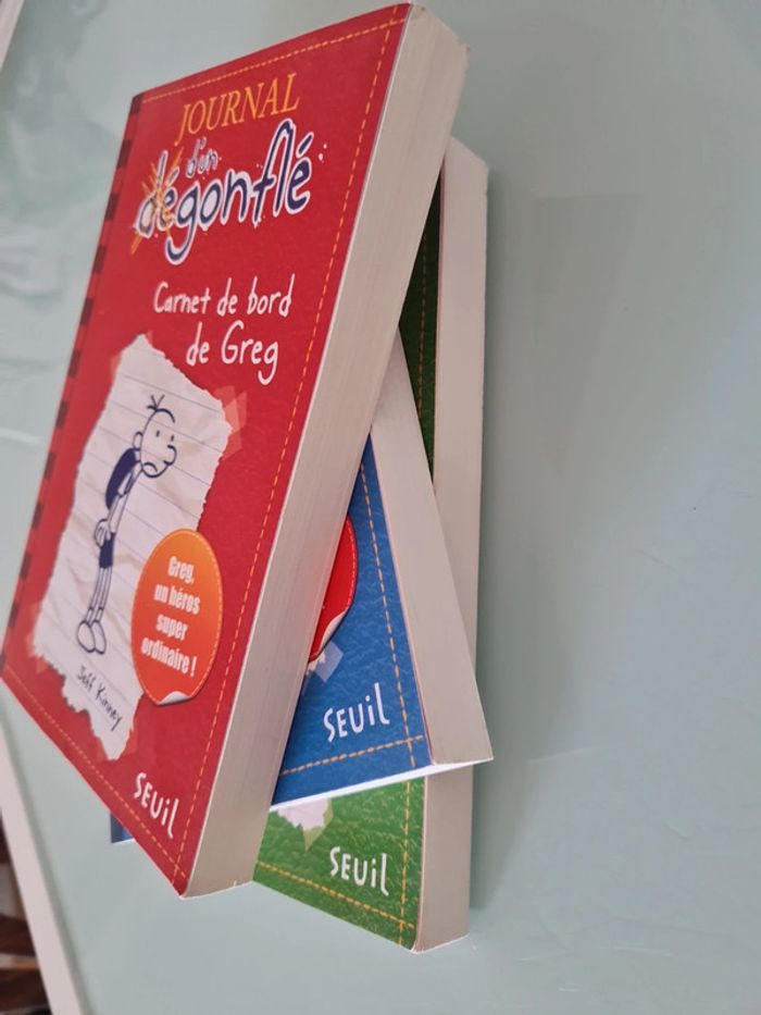 Journal d'un dégonflé - tome 1,2 et 3 - comme neuf - photo numéro 5