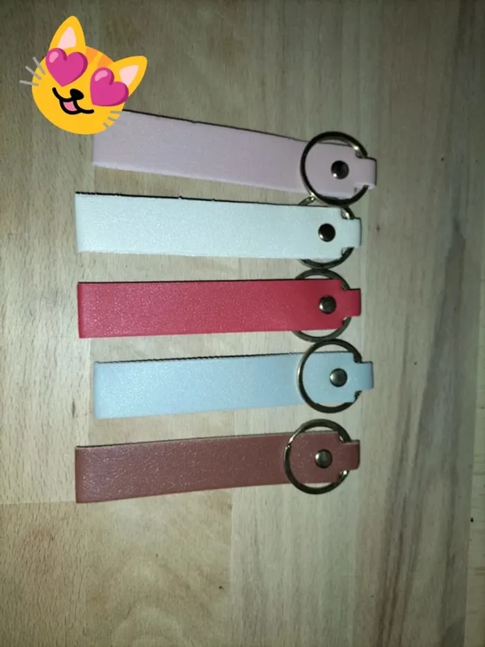 Porte-clés en cuir - photo numéro 3