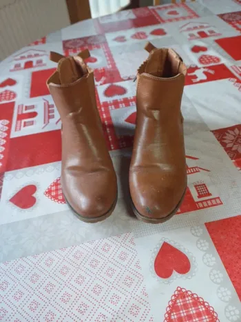 Bottines 38 camel