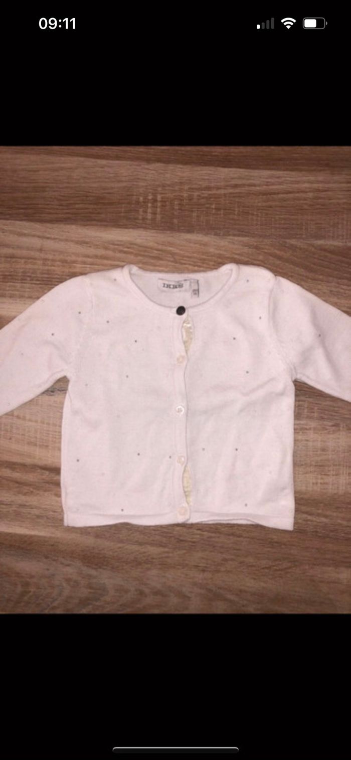 Gilet ikks crème