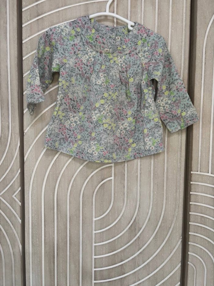 Blouse grain de blé 6 mois