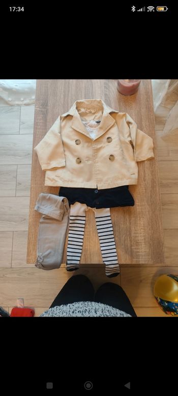 Lot composé de 2 looks 18 mois